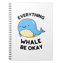すべてのクジラは大丈夫おもしろいホエールプン ノートブック