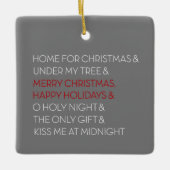 すべてのクラシックオーナメント セラミックオーナメント (正面)