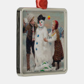 すべてのクリスマスの喜びはあなたのです メタルオーナメント (右)