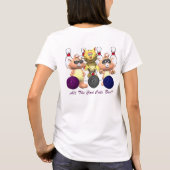 すべてのクールな猫ボール Tシャツ (裏面)