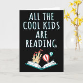 すべてのクール子供は読IIカード カード (黄色い花)