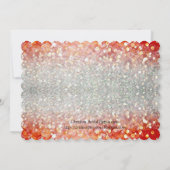 すべてのグリッターテーマ   招待状 (裏面)