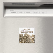 "すべてのグリッター"フールの金ゴールド マグネット (インサイチュ (食洗機))