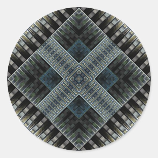 すべてのグリッター ラウンドシール (正面)