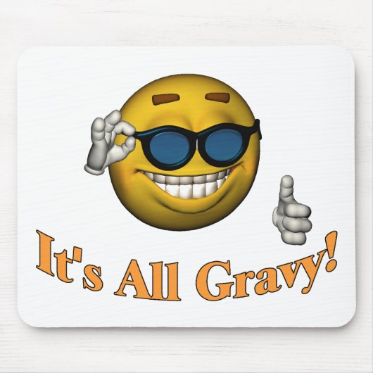 すべてのグレービー マウスパッド (正面)