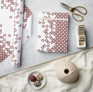 すべてのケースに対して分散されたボックス ラッピングペーパー