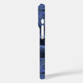 すべてのケースのブルーフラクタル調整 Case-Mate iPhoneケース (裏面 / 左)