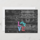 すべてのゲーミングガールズバースデーパーティー招待状 招待状 (裏面)