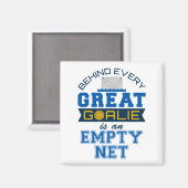 すべてのゴアリーの後ろの水素晴らしポロは空のネットである マグネット (正面/裏面)