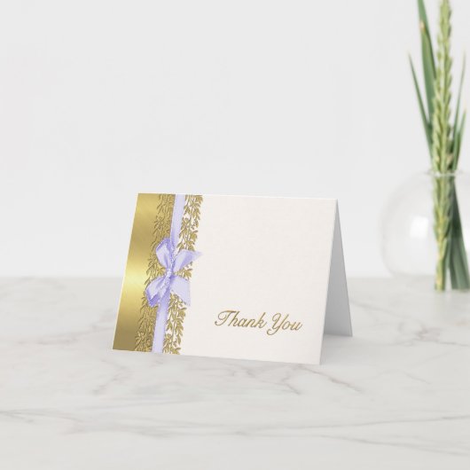 すべてのゴールドヴァイン境界に感謝 サンキューカード (正面)