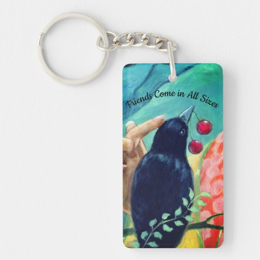 すべてのサ来イズの友だちアクリルキーチェーン キーホルダー (正面)