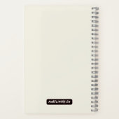 すべてのシャワーのための場所考え – 孔雀 ノートブック (裏面)