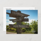 すべてのシンボルや象徴ポイントからプルーデンス島のポストカード ポストカード (正面/裏面)