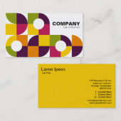 すべてのジオメトリックv10名刺 名刺 (正面/裏面)