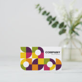 すべてのジオメトリックv10名刺 名刺 (スタンド正面)