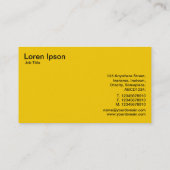 すべてのジオメトリックv10名刺 名刺 (裏面)