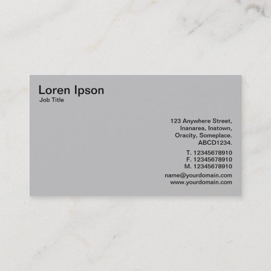 すべてのジオメトリv6 名刺 (裏面)