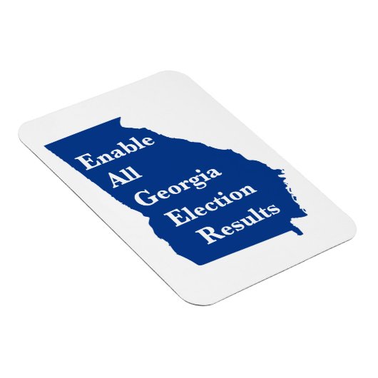 すべてのジョージア選挙結果を有効にする マグネット (右側)
