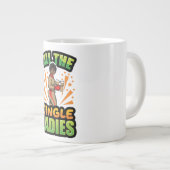 すべてのジンルレディースクリスマスパジャマメラニンX-m ジャンボコーヒーマグカップ (正面右)