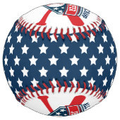 すべてのスターチャンプパーソナライズ ソフトボール (裏面)