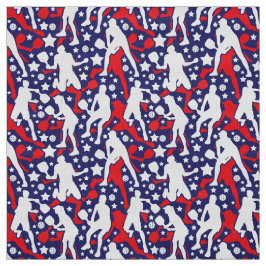 すべてのスターピックルボール[米国] ファブリック