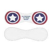 すべてのスター野球コーチありがとう赤、白、青 野球ボール (パネル)