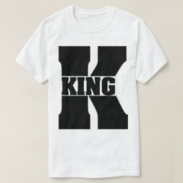 すべてのステッチでロイヤリティを体験 – キングホワイト Tシャツ