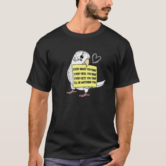 すべてのスナックの食事またはBite I白ブジーブディガー Tシャツ (正面)