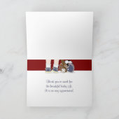 すべてのスポーツのベビーのギフトのテンプレートありがとう サンキューカード (内部)