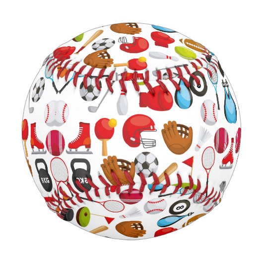 すべてのスポーツの背景 野球ボール (正面)