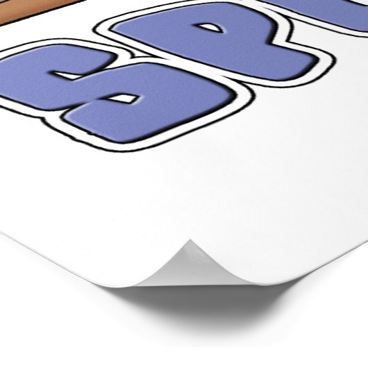 すべてのスポーツTシャツとギフト ポスター (角)