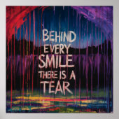 すべてのスマイルの後ろに催涙ポスターPNGがある ポスター (正面)