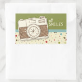 すべてのスマイルパッケージステッカー 長方形シール (バッグ)