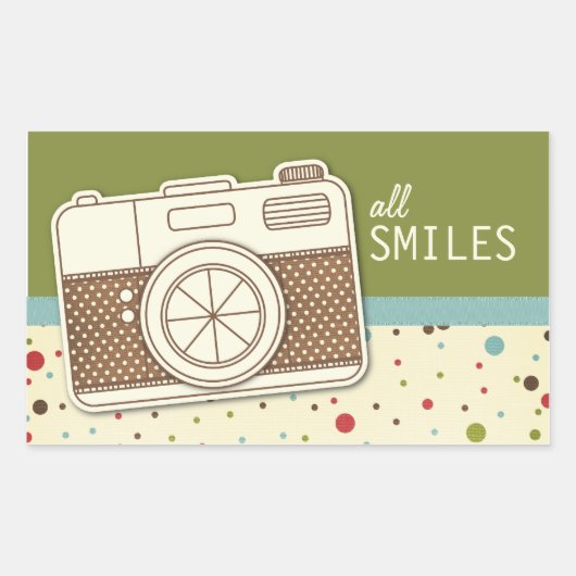 すべてのスマイルパッケージステッカー 長方形シール (正面)