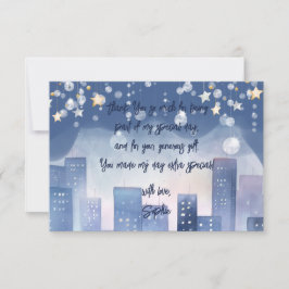 すべてのスーパーヒーローに捧ぐ 子供の誕生日 サンキューカード