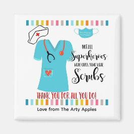 すべてのスーパーヘロス衣服キャップナース マグネット