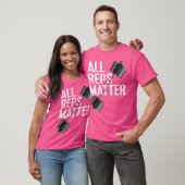 すべてのセールス担当がBarbell Weightliftingを担当やる気を起こさせる Tシャツ (ユニセックス)