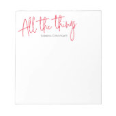 すべてのタスクはメモ帳のスクリプトを作成 ノートパッド (正面)