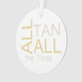 すべてのタンをいつもティーにのせて下さい オーナメント (正面)