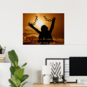 すべてのチェーンウォールアートポスターを壊す ポスター (ホームオフィス)