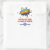 すべてのチップのバッグ先生上昇 ラウンドシール (バッグ)