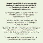 すべてのテキストを変更する 私をアブエラの祖母ノナに連れて行って ベビーTシャツ