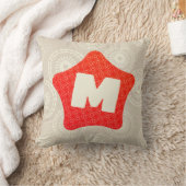 すべてのテクスチャルルックにモノグラム明るい星を追加 クッション (ブランケット)