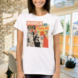 すべてのテーブルの女性 Tシャツ