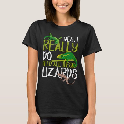 すべてのトカゲが必要Leopard Gecko Chameleon Tシャツ (正面)
