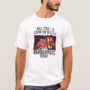すべてのトレイルはブーズバンダープールキャンプテキサス州にリード Tシャツ