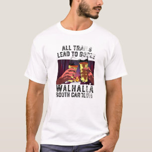 すべてのトレイルはブーズワルハラキャンピングサウスCaにつながる Tシャツ