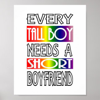 すべてのトールボーイLGBTQプライドゲイメンズゲイプライドゲイ ポスター