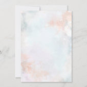 すべてのドラゴンズ水の色を呼び出す最初の誕生日 招待状 (裏面)