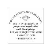 すべてのニーズに対する神の約束 – フィル。4:6 ラバースタンプ (インプリント)